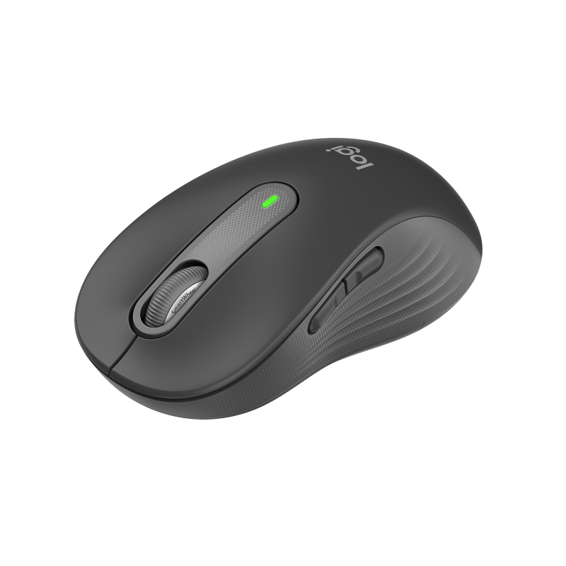 Logitech Signature M650 L Rato Sem Fios Bluetooth 4000 DPI Ótico 5 Botões Grafite - 910-006236 - 5099206097179