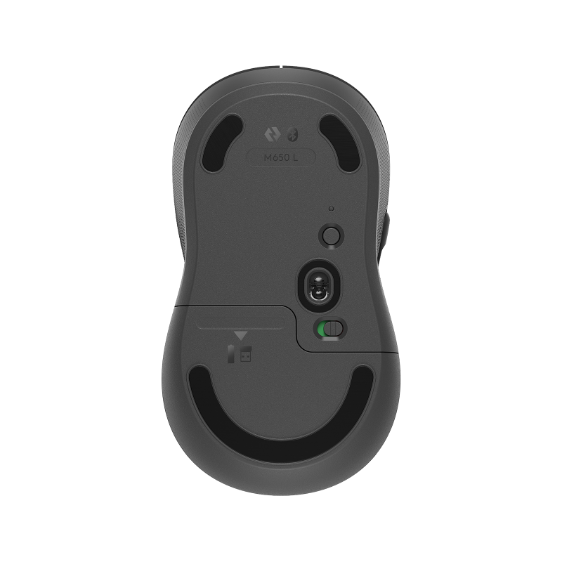 Logitech Signature M650 L Rato Sem Fios Bluetooth 4000 DPI Ótico 5 Botões Grafite - 910-006236 - 5099206097179