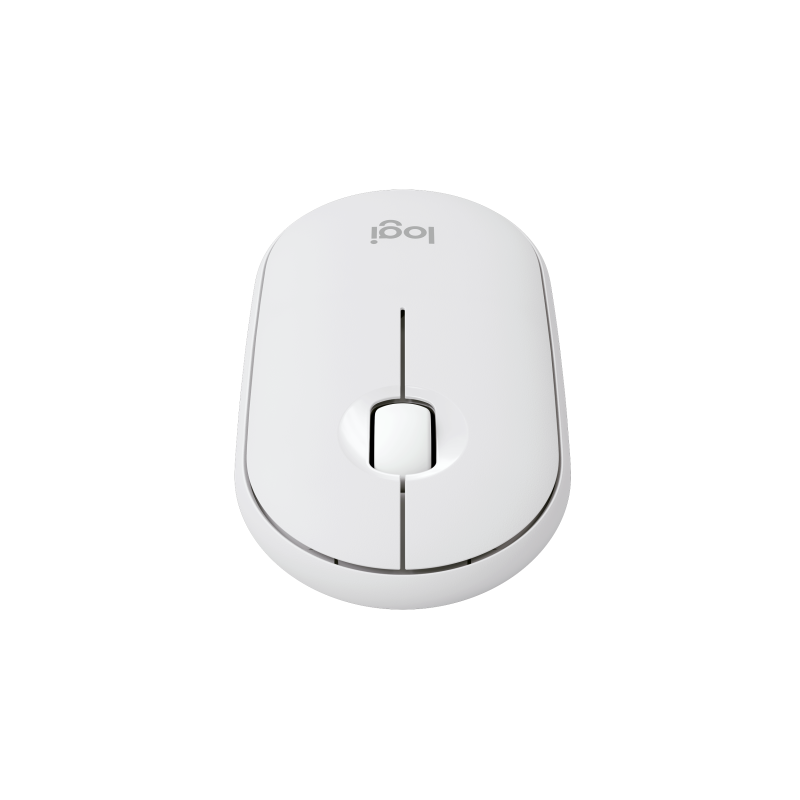 Logitech Pebble 2 M350S Rato Sem Fios RF/Bluetooth Ambidestro 4000 DPI Ótico 3 Botões Branco - 910-007013 - 5099206110441