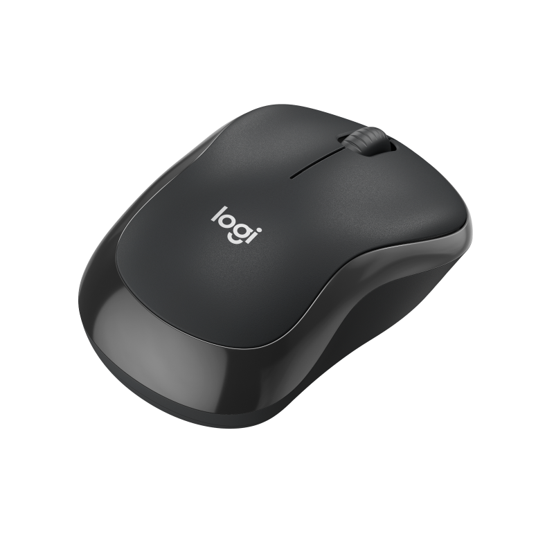 Logitech M240 Silent Rato Sem Fios RF/Bluetooth Ambidestro 1000 DPI Ótico 3 Botões Grafite - 910-007119 - 5099206111998