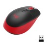 Logitech M190 Rato Sem Fios RF Wireless Ambidestro 1000 DPI Ótico 3 Botões Preto, Vermelho - 910-005908 - 5099206091856