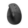 Logitech Lift for Business Rato Sem Fios RF/Bluetooth Vertical 4000 DPI Ótico 4 Botões Grafite - 910-006494 - 5099206099838