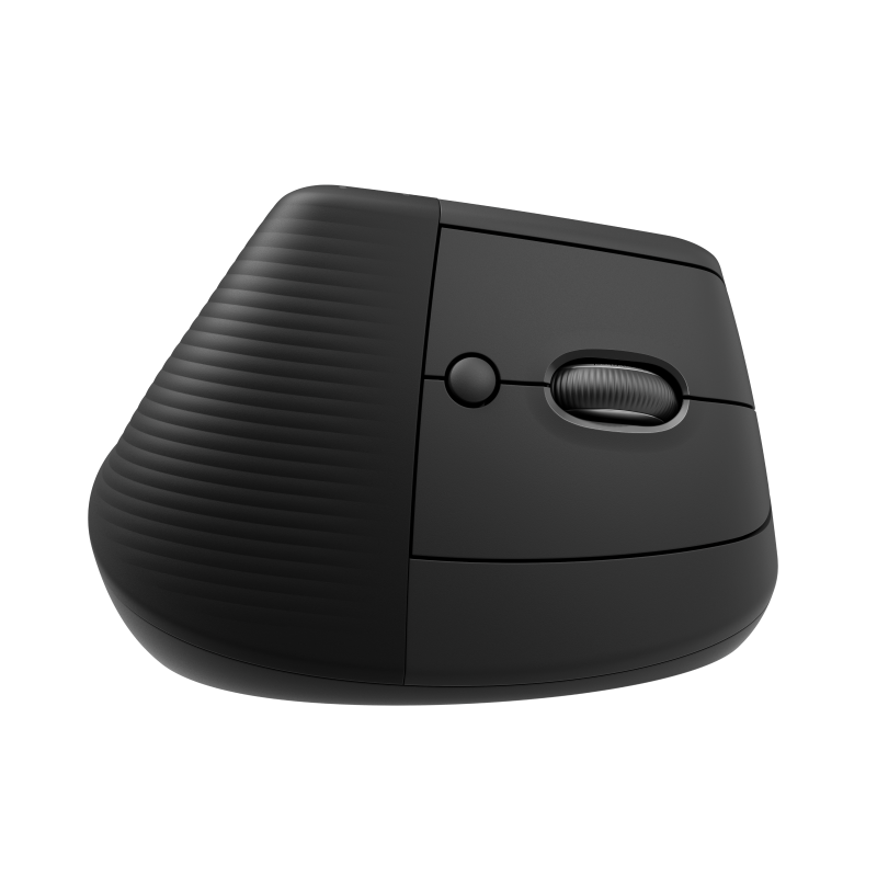 Logitech Lift for Business Rato Sem Fios RF/Bluetooth Vertical 4000 DPI Ótico 4 Botões Grafite - 910-006494 - 5099206099838