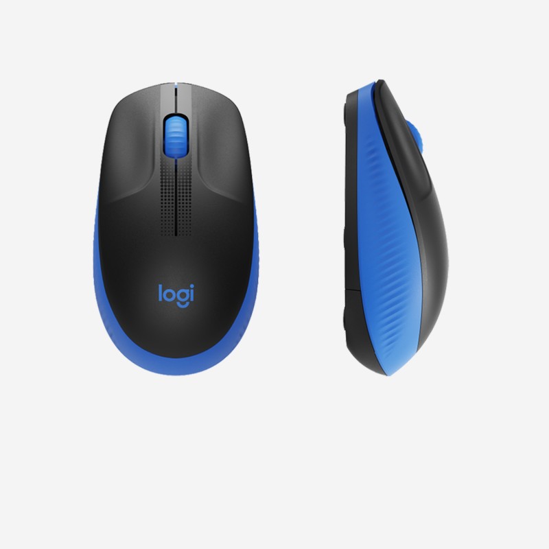 Logitech M190 Rato Sem Fios RF Wireless Ambidestro 1000 DPI Ótico 3 Botões Azul - 910-005907 - 5099206091849