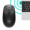 Logitech M190 Rato Sem Fios RF Wireless Ambidestro 1000 DPI Ótico 3 Botões Carvão - 910-005905 - 5099206091825