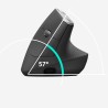 Logitech MX Vertical Rato Sem Fios RF/Bluetooth Vertical 4000 DPI Ótico 4 Botões Grafite - 910-005448 - 5099206081901