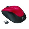 Logitech M235 Rato Sem Fios RF Wireless Ambidestro 1000 DPI Ótico 3 Botões Preto, Vermelho - 910-002496 - 5099206029347