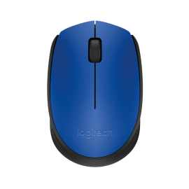 Logitech M171 Rato Sem Fios RF Wireless Ambidestro 1000 DPI Ótico 2 Botões Preto, Azul - 910-004640 - 5099206062863