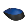 Logitech M171 Rato Sem Fios RF Wireless Ambidestro 1000 DPI Ótico 2 Botões Preto, Azul - 910-004640 - 5099206062863