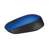 Logitech M171 Rato Sem Fios RF Wireless Ambidestro 1000 DPI Ótico 2 Botões Preto, Azul - 910-004640 - 5099206062863