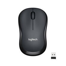 Logitech M220 Silent Rato Sem Fios RF Wireless Ambidestro 1000 DPI Ótico 3 Botões Carvão - 910-004878 - 5099206066199