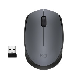 Logitech M170 Rato Sem Fios RF Wireless Ambidestro 1000 DPI Ótico 2 Botões Cinzento - 910-004642 - 5099206062887