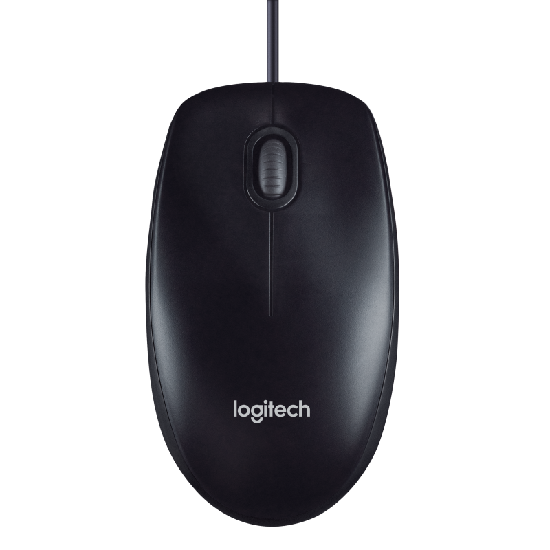 Logitech M90 Rato Com Fios USB Ambidestro 1000 DPI Ótico 2 Botões Cinzento - 910-001793 - 5099206021860