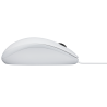 Logitech B100 Rato Com Fios USB Ambidestro 800 DPI Ótico 3 Botões Branco - 910-003360 - 5099206041288