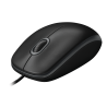 Logitech B100 Rato Com Fios USB Ambidestro 800 DPI Ótico 3 Botões Preto - 910-003357 - 5099206041271