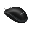 Logitech B100 Rato Com Fios USB Ambidestro 800 DPI Ótico 3 Botões Preto - 910-003357 - 5099206041271