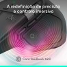 Logitech MX Master 4 Rato Ergonómico Sem Fios RF/Bluetooth 8000 DPI Laser 8 Botões Grafite - 910-007562 - 5099206133082