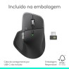Logitech MX Master 4 Rato Ergonómico Sem Fios RF/Bluetooth 8000 DPI Laser 8 Botões Grafite - 910-007562 - 5099206133082