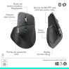 Logitech MX Master 4 Rato Ergonómico Sem Fios RF/Bluetooth 8000 DPI Laser 8 Botões Grafite - 910-007562 - 5099206133082