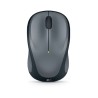 Logitech M235 Rato Sem Fios RF Wireless Ambidestro 1000 DPI Ótico 3 Botões Preto, Cinzento - 910-002201 - 5099206027169