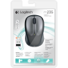 Logitech M235 Rato Sem Fios RF Wireless Ambidestro 1000 DPI Ótico 3 Botões Preto, Cinzento - 910-002201 - 5099206027169