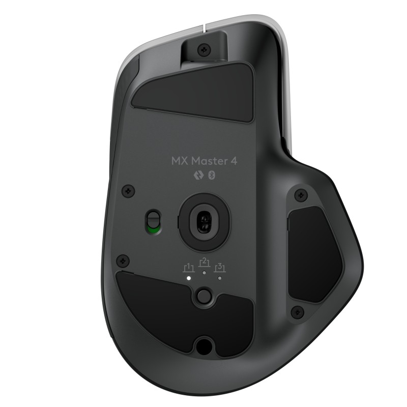 Logitech MX Master 4 Rato Ergonómico Sem Fios RF/Bluetooth 8000 DPI Laser 8 Botões Grafite - 910-007562 - 5099206133082