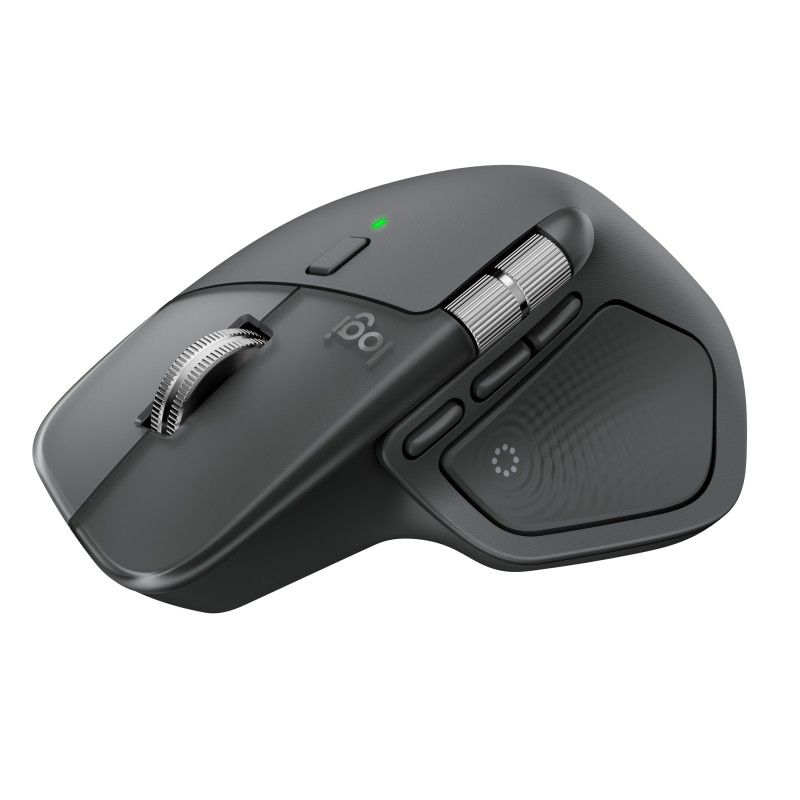 Logitech MX Master 4 Rato Ergonómico Sem Fios RF/Bluetooth 8000 DPI Laser 8 Botões Grafite - 910-007562 - 5099206133082