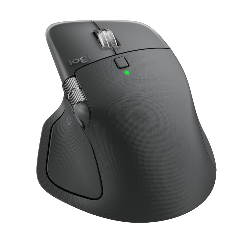 Logitech MX Master 4 Rato Ergonómico Sem Fios RF/Bluetooth 8000 DPI Laser 8 Botões Grafite - 910-007562 - 5099206133082