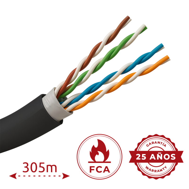 Safire UTP5E-305-PE/PVC-OUTDOOR