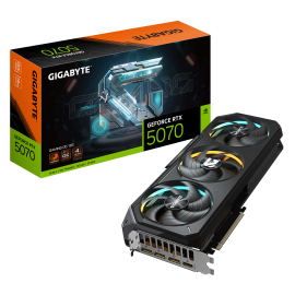 Gigabyte GeForce RTX 5070 Gaming OC Placa Gráfica 12GB GDDR7 192-bit PCIe 5.0 - 9VN5070GO-00-G10 - 4719331355722
