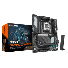 Gigabyte B850 GAMING X WIFI6E Motherboard AMD B850 Socket AM5 DDR5 ATX PCIe 5.0 M.2 Wi-Fi - 9MB85GMX6-00-G10 - 4719331866457