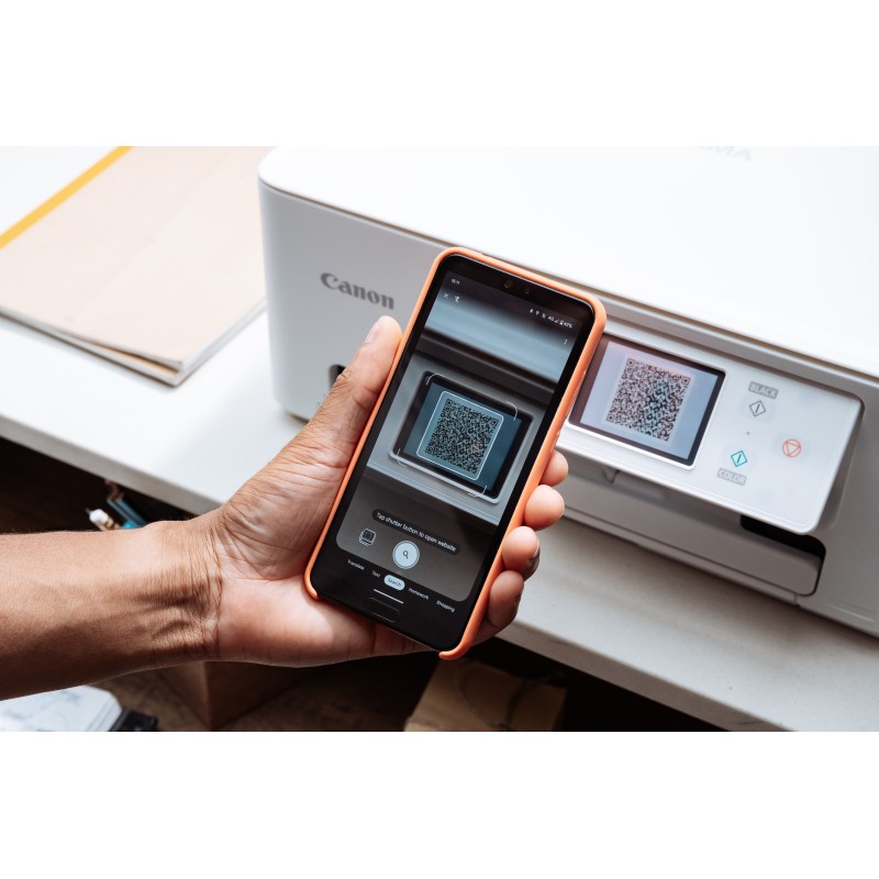 Canon PIXMA TS8751 Impressora Multifunções Fotográfica Jato de Tinta Cores A4 4800 x 1200 DPI Duplex Wi-Fi/USB Branco - 6152C026 - 4549292218411