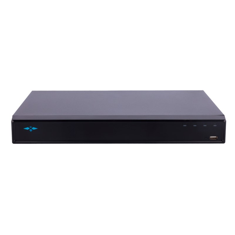 X-Security XS-NVR3208A-AI Gravador NVR, 8 CH, 8 IP, 16 MP, 256 Mbps, 2 HDD até 16 TB, HDMI 4K e VGA, IA, WEB, DSS/PSS, Smartphone e NVR - 8435325476803