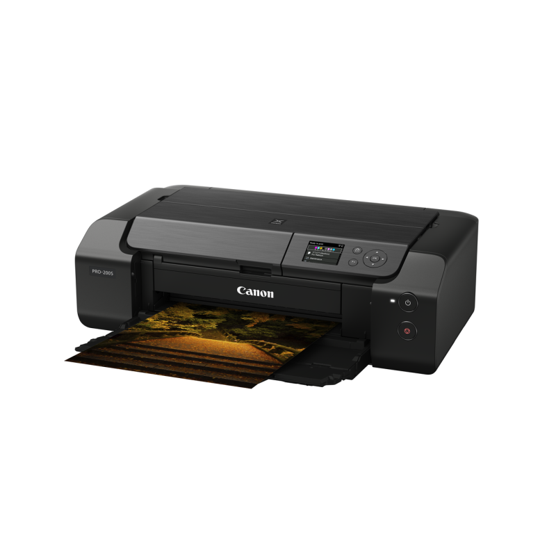 Canon PIXMA PRO-200S Impressora Multifunções Fotográfica Jato de Tinta Cores A3+ 4800 x 2400 DPI Wi-Fi/Ethernet/USB Preto - 6875C009 - 4549292240054