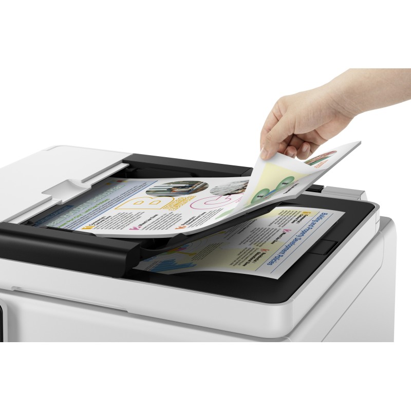 Canon MAXIFY GX7150 Impressora Multifunções Jato de Tinta Cores MegaTank Recarregável A4 600 x 1200 DPI Duplex Wi-Fi/Ethernet/USB Preto, Branco - 6880C006 - 4549292240276