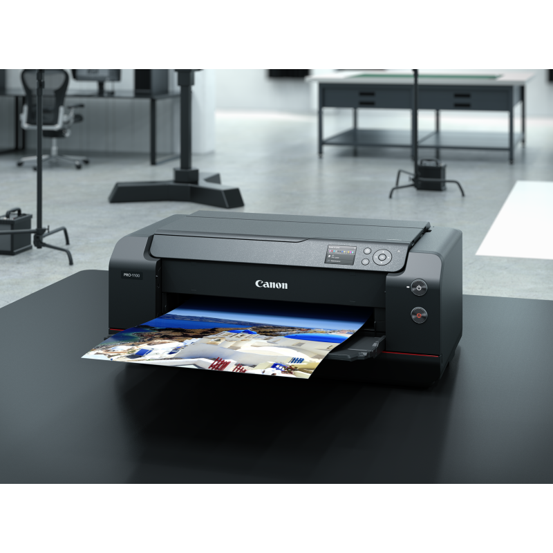 Canon ImagePrograf PRO-1100 Impressora Multifunções Fotográfica Jato de Tinta Cores A2 2400 x 1200 DPI Wi-Fi/Ethernet/USB Preto - 6856C006 - 4549292240887