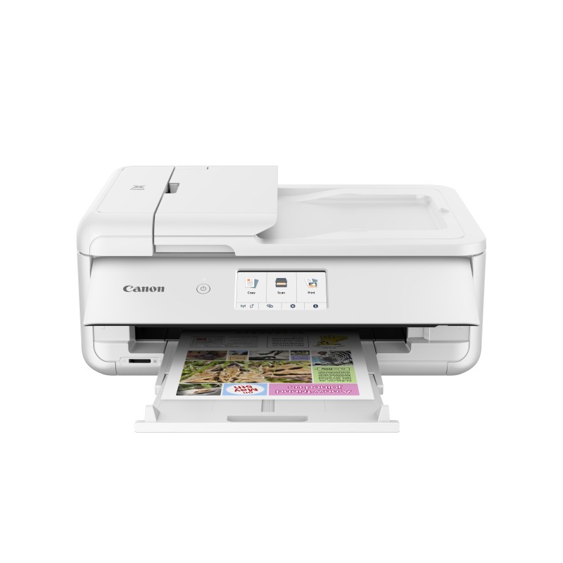 Canon PIXMA TS9551Ca Impressora Multifunções Fotográfica Jato de Tinta Cores A3 4800 x 1200 DPI Duplex Wi-Fi/Ethernet/USB Branco - 2988C056 - 4549292236286