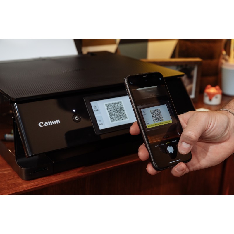Canon PIXMA TS8750 Impressora Multifunções Fotográfica Jato de Tinta Cores A4 4800 x 1200 DPI Duplex Wi-Fi/USB Preto - 6152C006 - 4549292218381