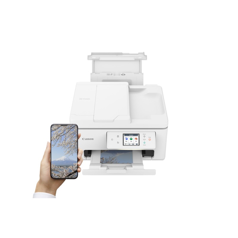 Canon PIXMA TS7750i Impressora Multifunções Fotográfica Jato de Tinta Cores A4 1200 x 1200 DPI Duplex Wi-Fi/USB Branco - 6258C006 - 4549292221411