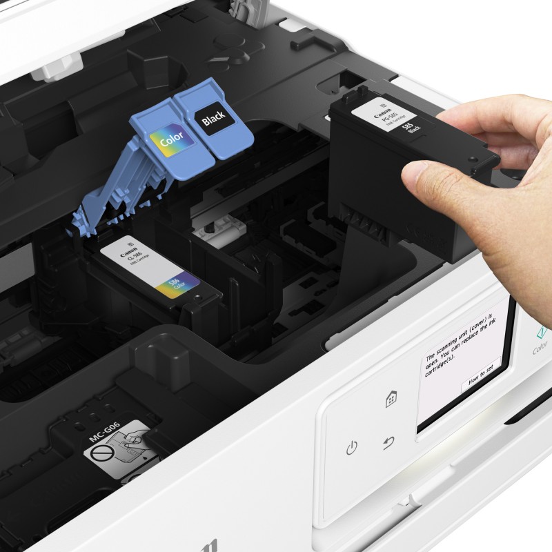 Canon PIXMA TS7750i Impressora Multifunções Fotográfica Jato de Tinta Cores A4 1200 x 1200 DPI Duplex Wi-Fi/USB Branco - 6258C006 - 4549292221411