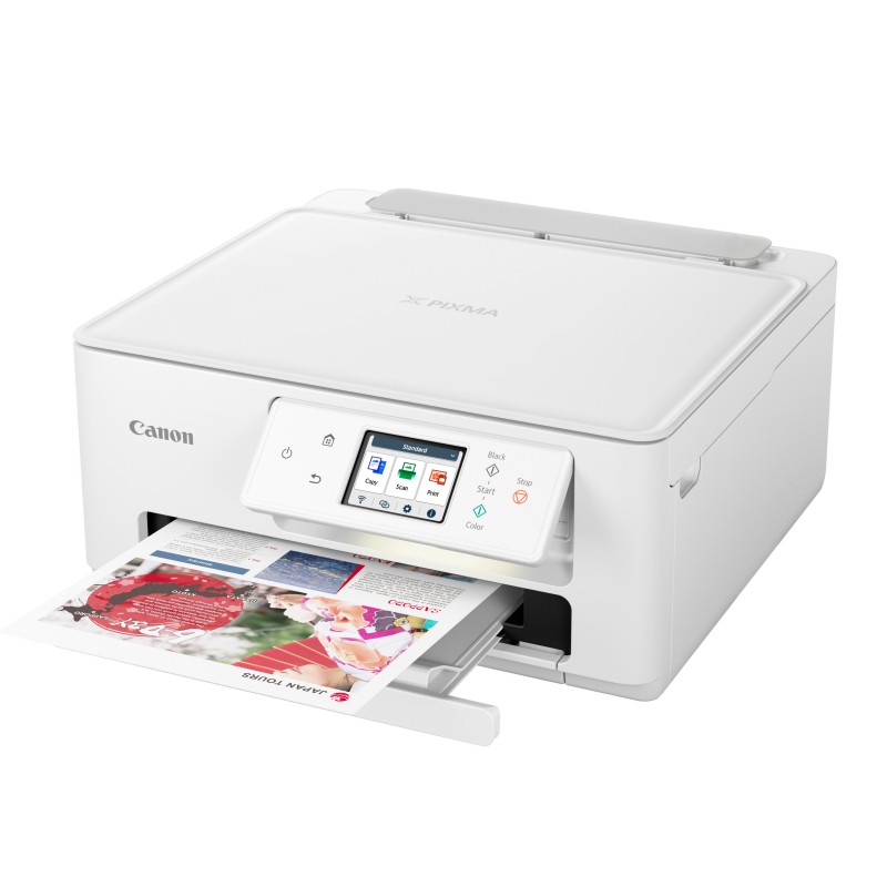 Canon PIXMA TS7650i Impressora Multifunções Fotográfica Jato de Tinta Cores A4 1200 x 1200 DPI Duplex Wi-Fi/USB Branco - 6256C006 - 4549292221329