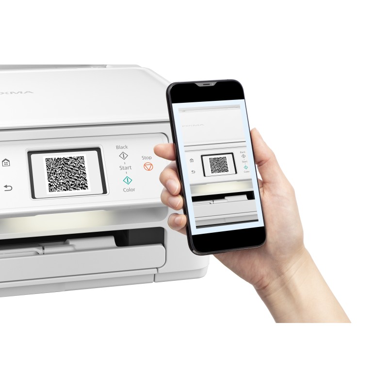 Canon PIXMA TS7650i Impressora Multifunções Fotográfica Jato de Tinta Cores A4 1200 x 1200 DPI Duplex Wi-Fi/USB Branco - 6256C006 - 4549292221329