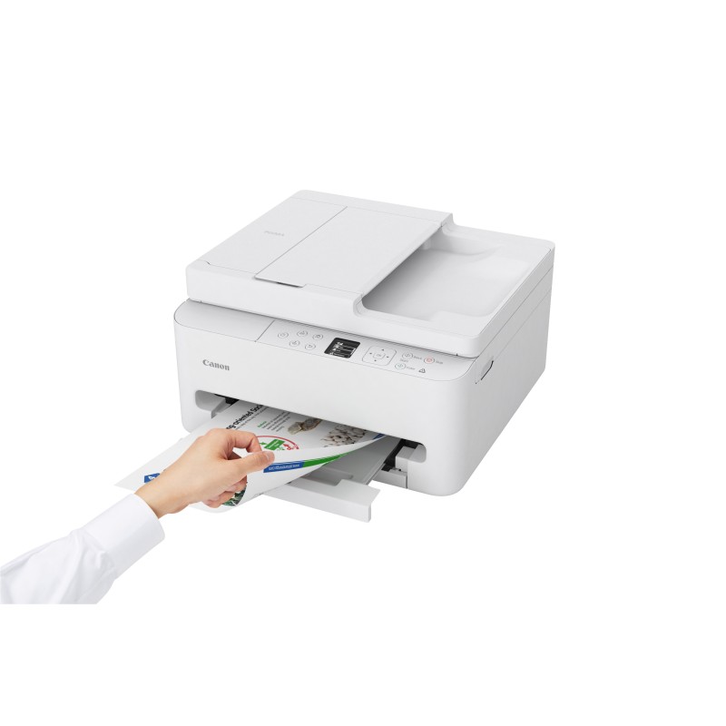 Canon PIXMA TS7550i Impressora Multifunções Jato de Tinta Cores A4 1200 x 1200 DPI Duplex Wi-Fi/USB Branco - 7178C006 - 4549292247947