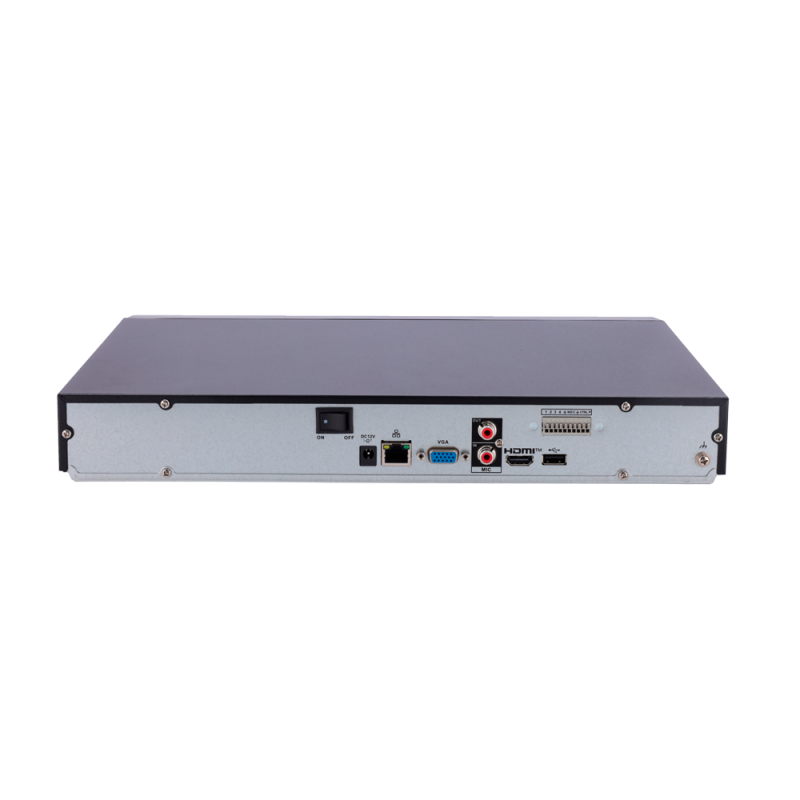 X-Security XS-NVR3208A-AI Gravador NVR, 8 CH, 8 IP, 16 MP, 256 Mbps, 2 HDD até 16 TB, HDMI 4K e VGA, IA, WEB, DSS/PSS, Smartphone e NVR - 8435325476803