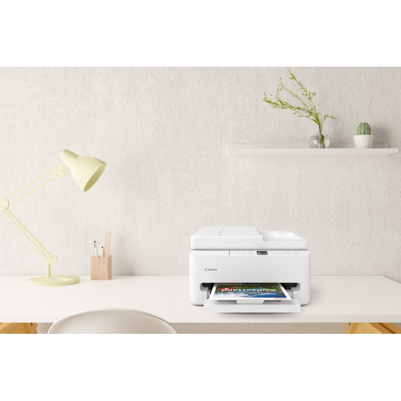 Canon PIXMA TS7550i Impressora Multifunções Jato de Tinta Cores A4 1200 x 1200 DPI Duplex Wi-Fi/USB Branco - 7178C006 - 4549292247947