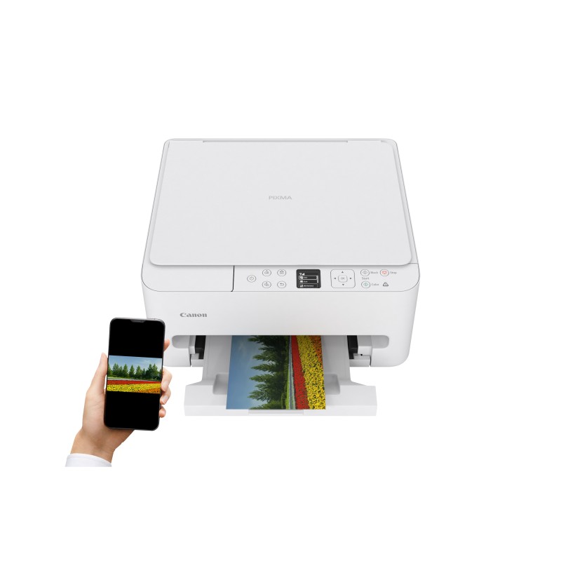 Canon PIXMA TS6550i Impressora Multifunções Fotográfica Jato de Tinta Cores A4 1200 x 1200 DPI Duplex Wi-Fi/USB Branco - 7179C006 - 4549292247985