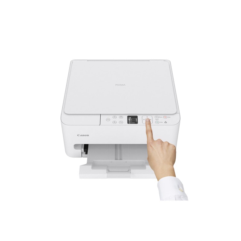 Canon PIXMA TS6550i Impressora Multifunções Fotográfica Jato de Tinta Cores A4 1200 x 1200 DPI Duplex Wi-Fi/USB Branco - 7179C006 - 4549292247985