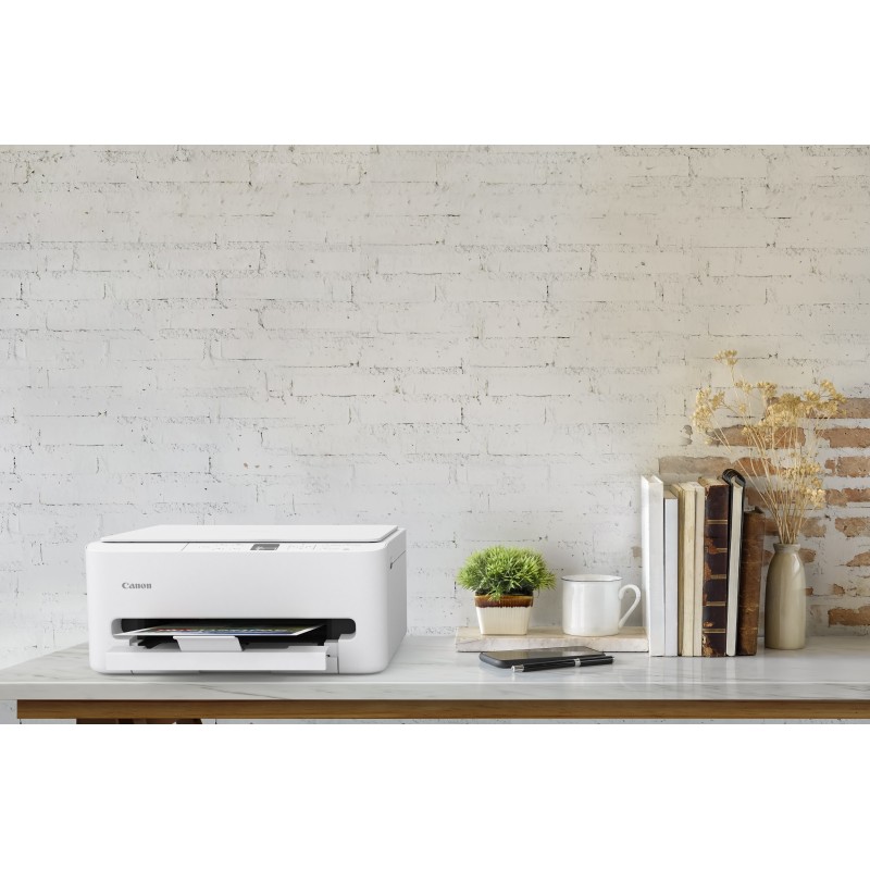 Canon PIXMA TS6550i Impressora Multifunções Fotográfica Jato de Tinta Cores A4 1200 x 1200 DPI Duplex Wi-Fi/USB Branco - 7179C006 - 4549292247985