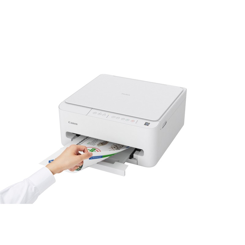 Canon PIXMA TS4150i Impressora Multifunções Jato de Tinta Cores A4 1200 x 1200 DPI Duplex Wi-Fi/USB Branco - 7181C006 - 4549292248067