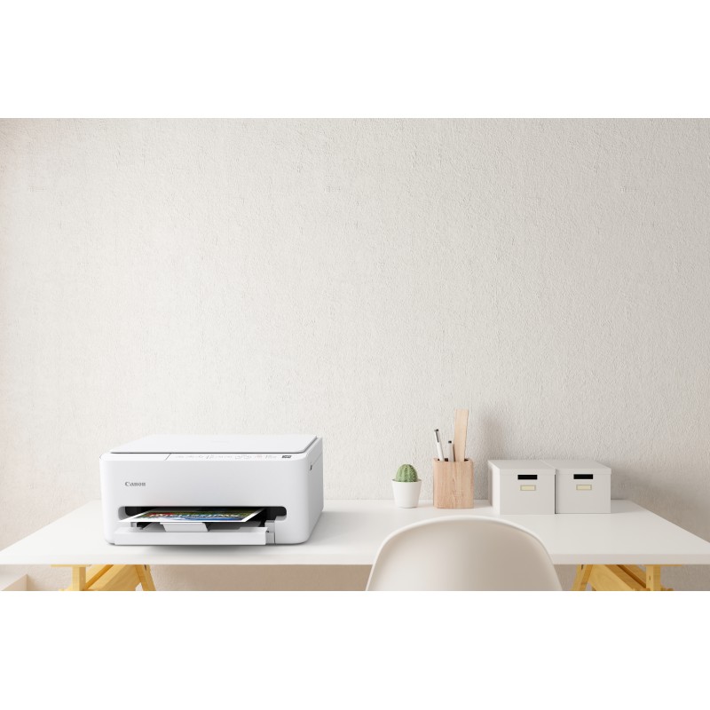 Canon PIXMA TS4150i Impressora Multifunções Jato de Tinta Cores A4 1200 x 1200 DPI Duplex Wi-Fi/USB Branco - 7181C006 - 4549292248067